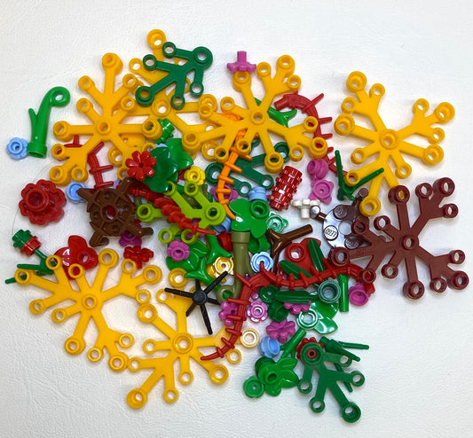 LEGO Plants Mixed Fun Pack Leaves Flowers Leaves Foliage