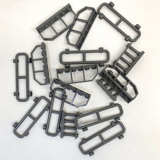 LEGO Dark Bluish Grey Fences Mixed Fun Pack