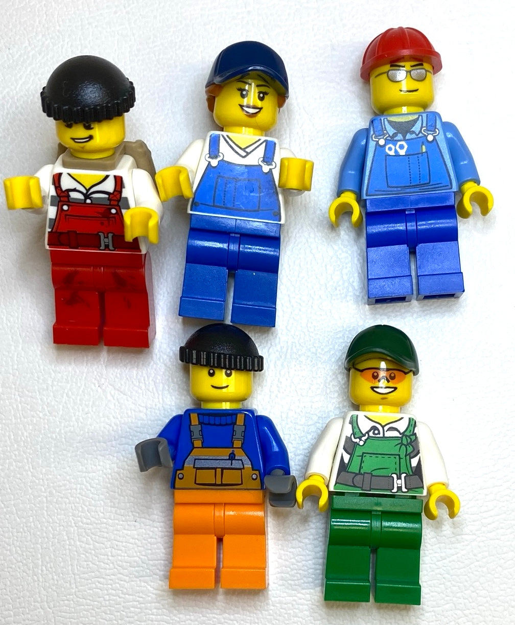 LEGO Minifigure Fun Pack City Overalls