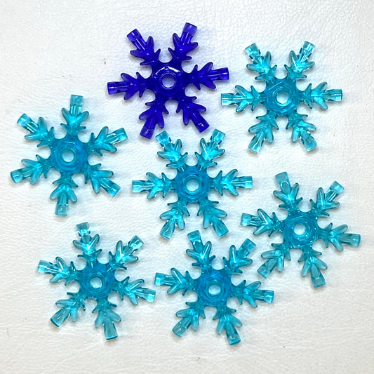 LEGO Crystal Snowflakes Pack Of 7 Mixed Colours