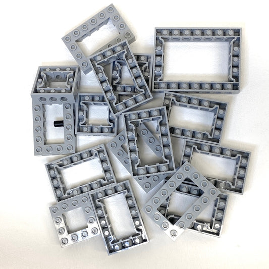 LEGO Technic Light Bluish Grey Open Brick Fun Pack Mixed Sizes