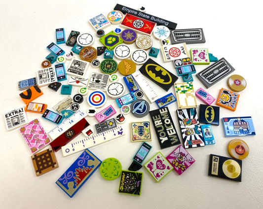 LEGO Printed Tiles Mixed Fun Pack