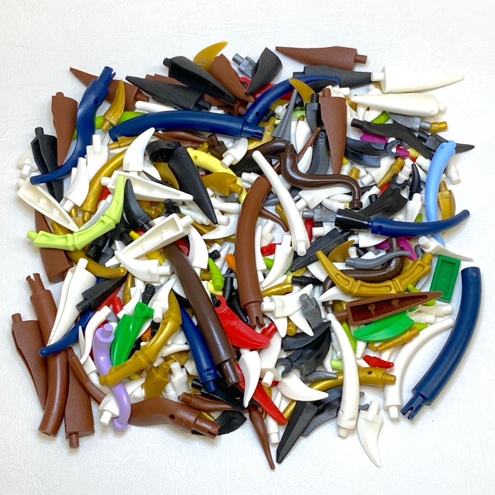 LEGO Animal Claws / Horns / Tails / Teeth Mixed Pack – BrickResales