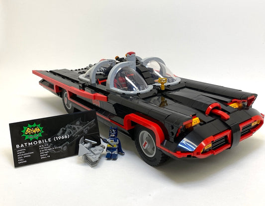 LEGO DC Superheroes Batmobile Classic TV Series Set #76328 As Pictured