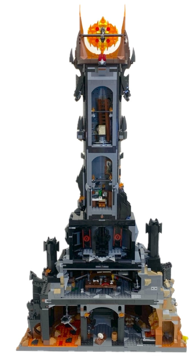 LEGO Lord of the Rings Barad-Dur Set #10333 As Pictured