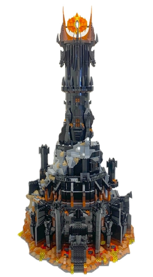 LEGO Lord of the Rings Barad-Dur Set #10333 As Pictured