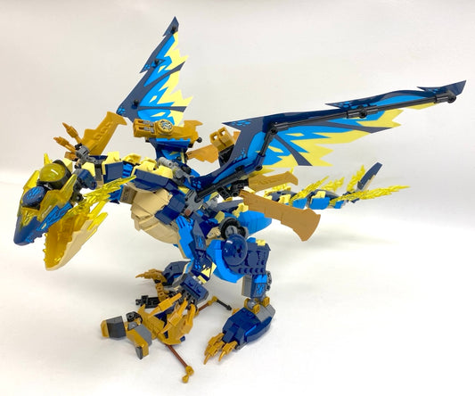 LEGO Ninjago Elemental Dragon Set #71796 As Pictured
