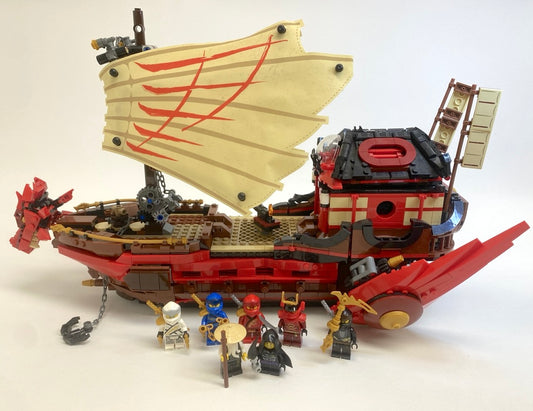 LEGO Ninjago Destiny's Bounty - Legacy Rise of the Snakes Version - Set #70618 - As Pictured