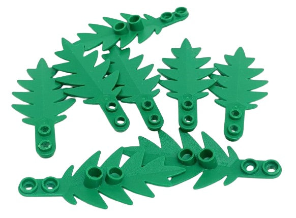 LEGO Plants Palm Leaves Pack of 8 Small Green