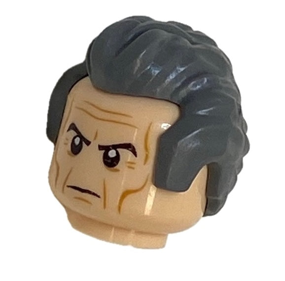 LEGO Star Wars Head and Hair for Grand Moff Tarkin Minifigure