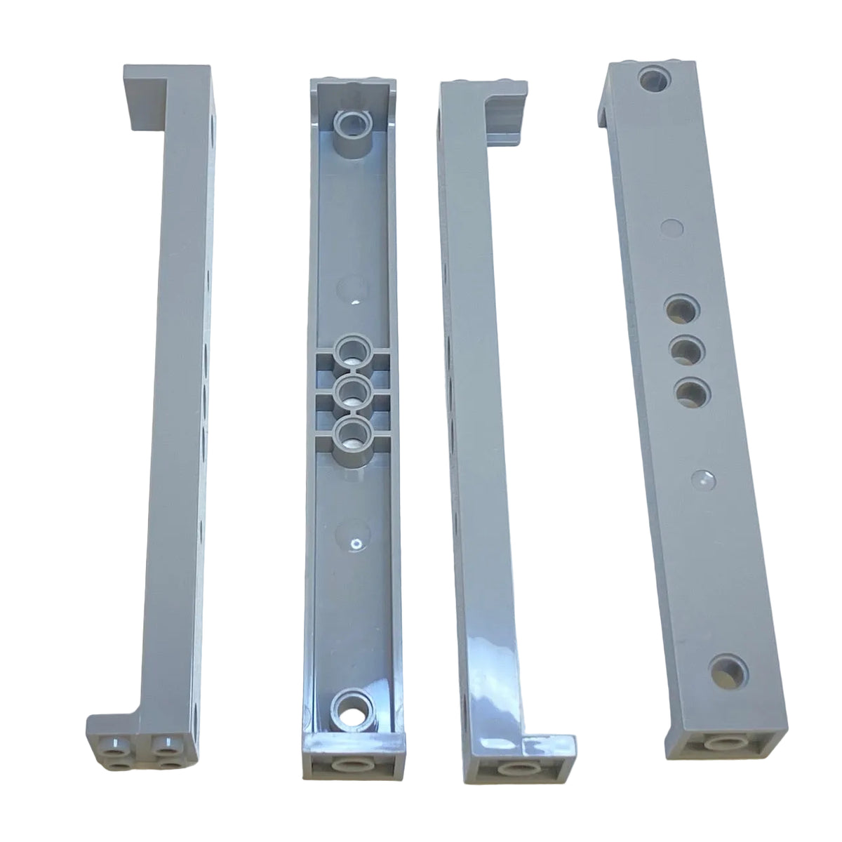 LEGO Support 2x2x13 Pack Of 4 Light Bluish Grey