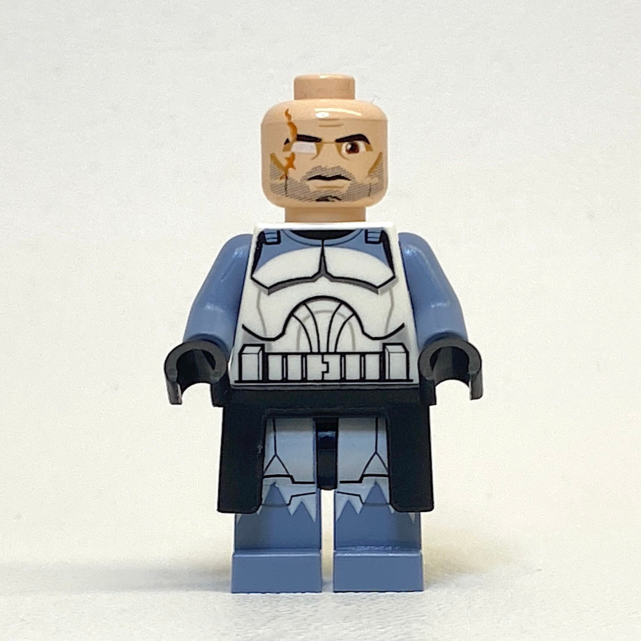 LEGO Star Wars Clone Trooper Commander Wolffe 104th Battalion Wolfpack Minifigure (Missing Helmet)