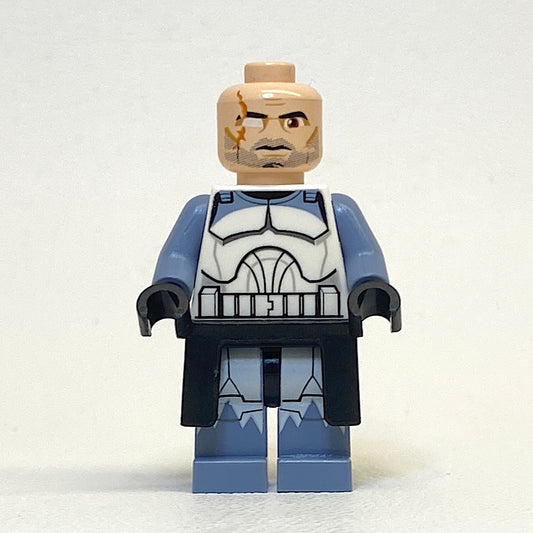 LEGO Star Wars Clone Trooper Commander Wolffe 104th Battalion Wolfpack Minifigure (Missing Helmet)