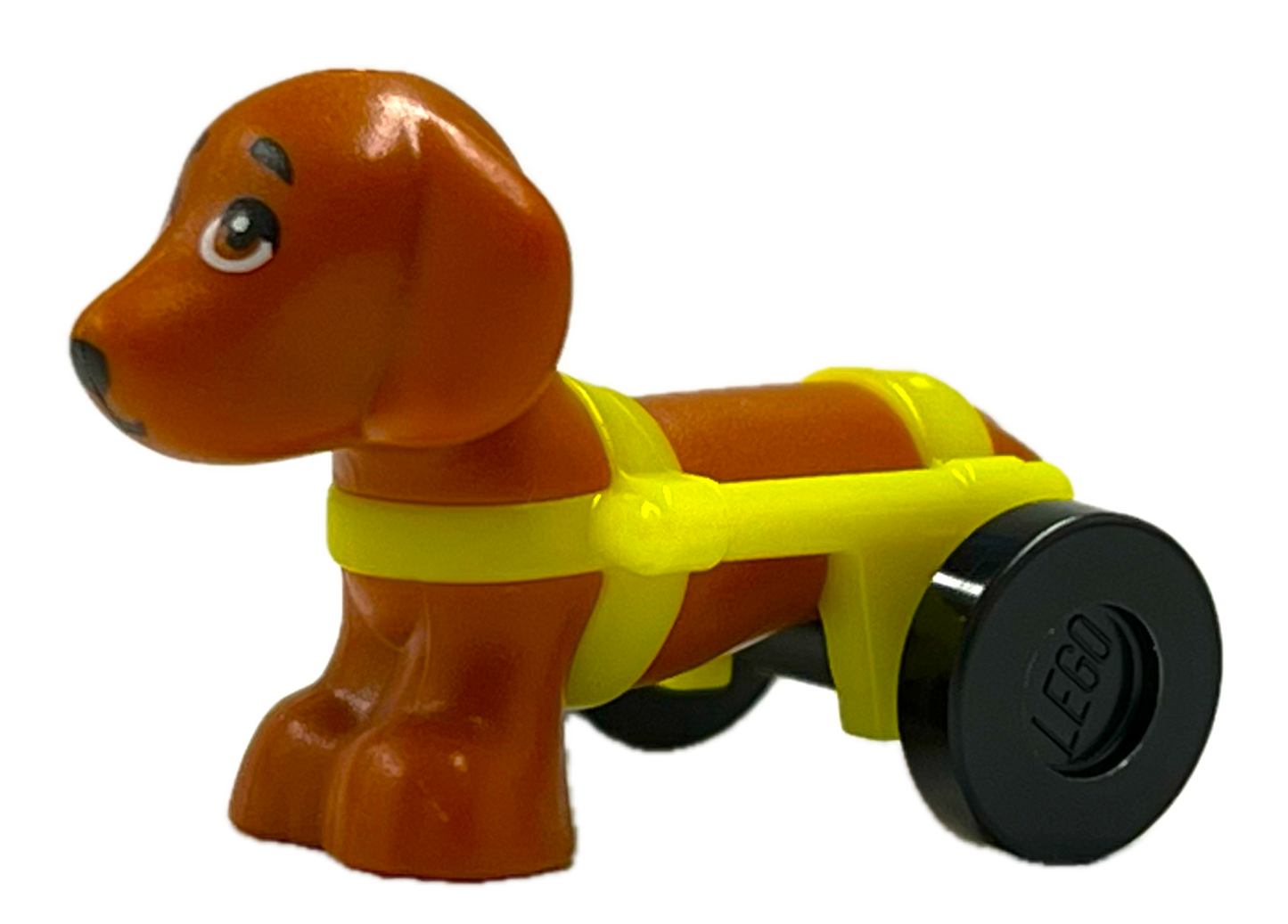 LEGO Friends Animal Pickle Dachshund with Wheelchair Harness