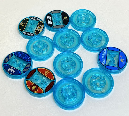LEGO Dimensions Tag Fun Pack Trans Light Blue - Ninjago - The LEGO Movie - Jurassic World
