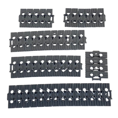 LEGO Technic Tread Link Wide with 2 Pin Holes Pack of Approx 50 Dark Bluish Grey