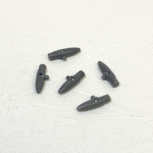 LEGO Star Wars Floodlights for Clone Trooper Helmets Pack of 5 Dark Bluish Grey