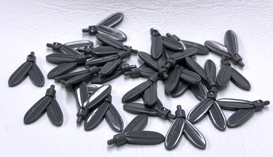 LEGO Dark Bluish Grey Feathers Fun Pack
