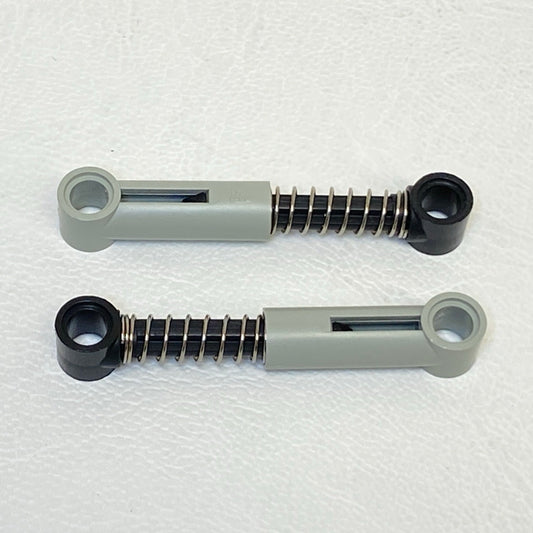 LEGO Technic Shock Absorber 6.5L Pack of 2 Light Grey (Old Shade)