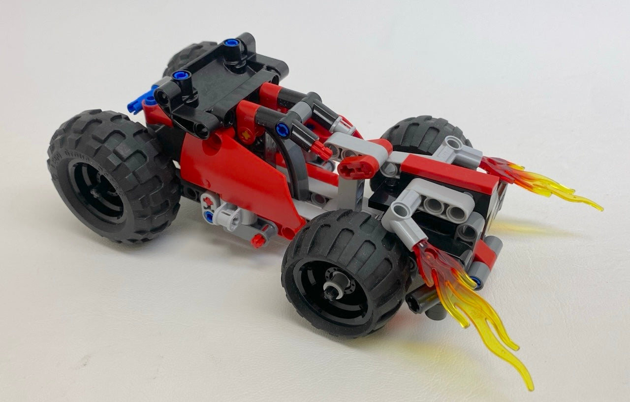 LEGO Technic BASH! Race Car Set #42073 - As Pictured