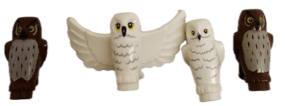 LEGO Animals Owls Pack of 4 Castle Harry Potter
