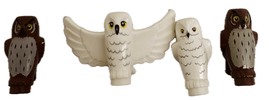 LEGO Animals Owls Pack of 4 Castle Harry Potter
