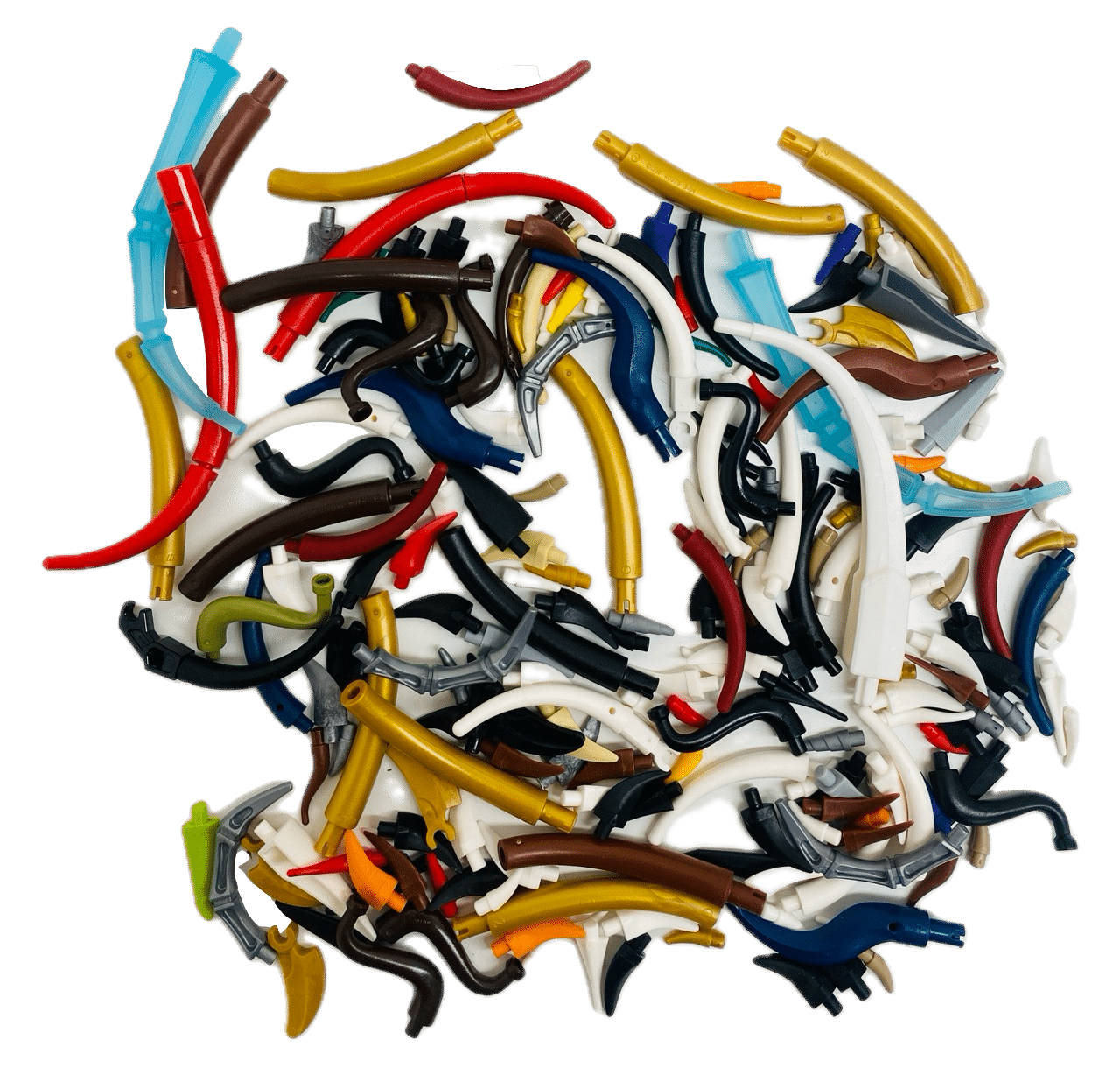 LEGO Animal Claws / Horns / Tails / Teeth Mixed Pack