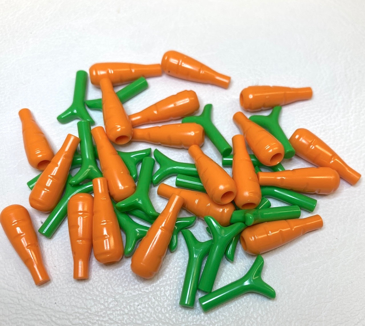 LEGO Carrots for the Easter Bunny Rabbit Pack of Approx 20 with Stems