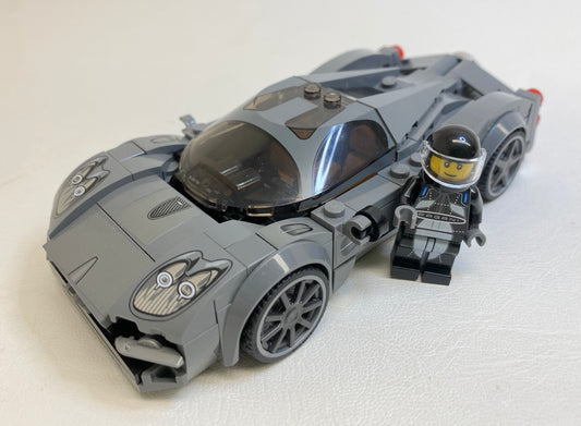 LEGO Speed Champions Pagani Utopia - Minifigure and Instructions - As Pictured