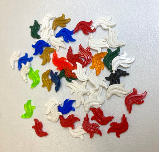 LEGO Feather Plumes Mixed Fun Pack Including Rare Colours
