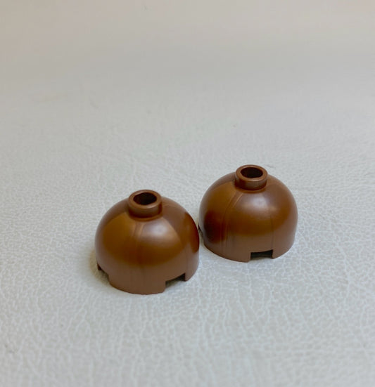 LEGO Star Wars Round Brick 2x2 Dome Top - Pack of 2 Copper