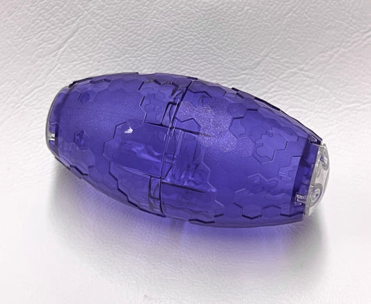 LEGO Container Faceted Alien Pod Trans Purple (2 Halves)