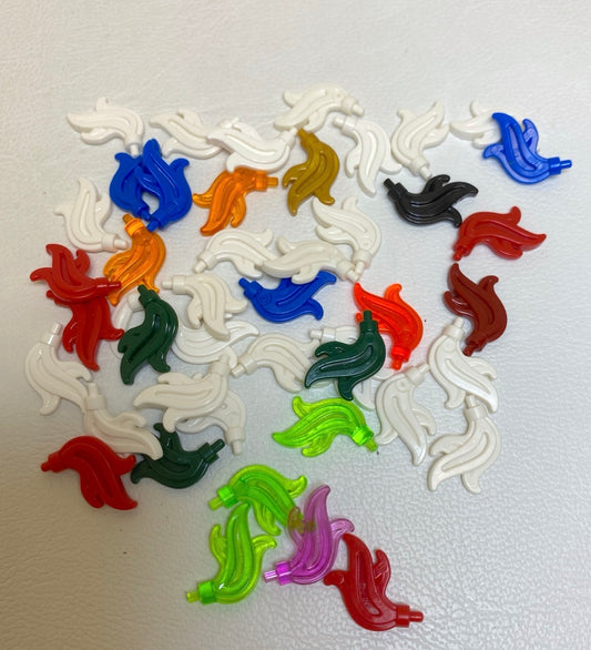 LEGO Feather Plumes Mixed Fun Pack Including Rare Colours
