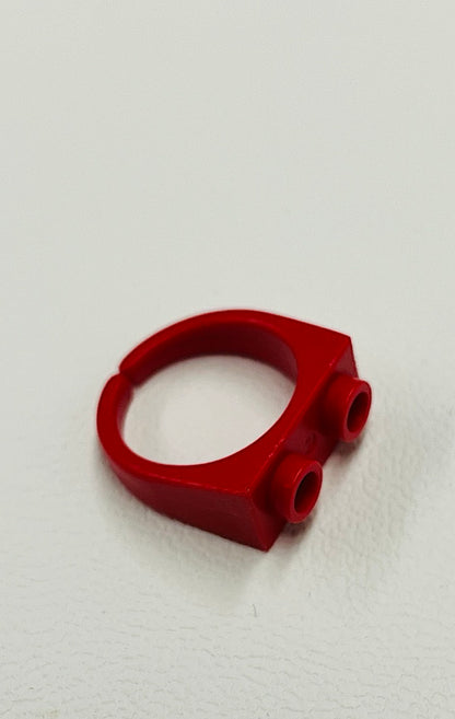 LEGO Scala Vintage Red Ring with 1x2 Plate