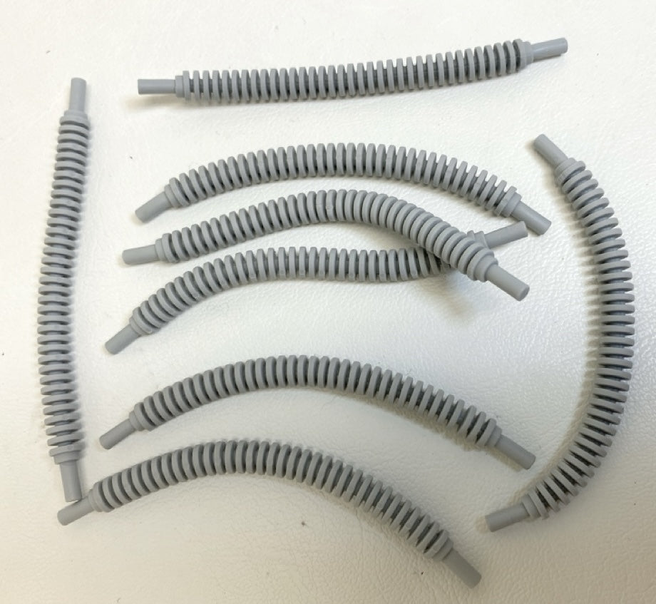 LEGO Light Bluish Grey 12L Hose Pack of 8