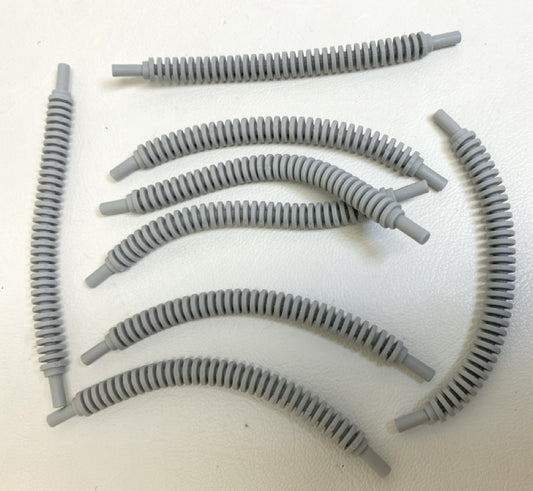 LEGO Light Bluish Grey 12L Hose Pack of 8
