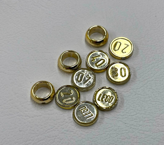 LEGO Chrome Gold Coins and Rings Fun Pack