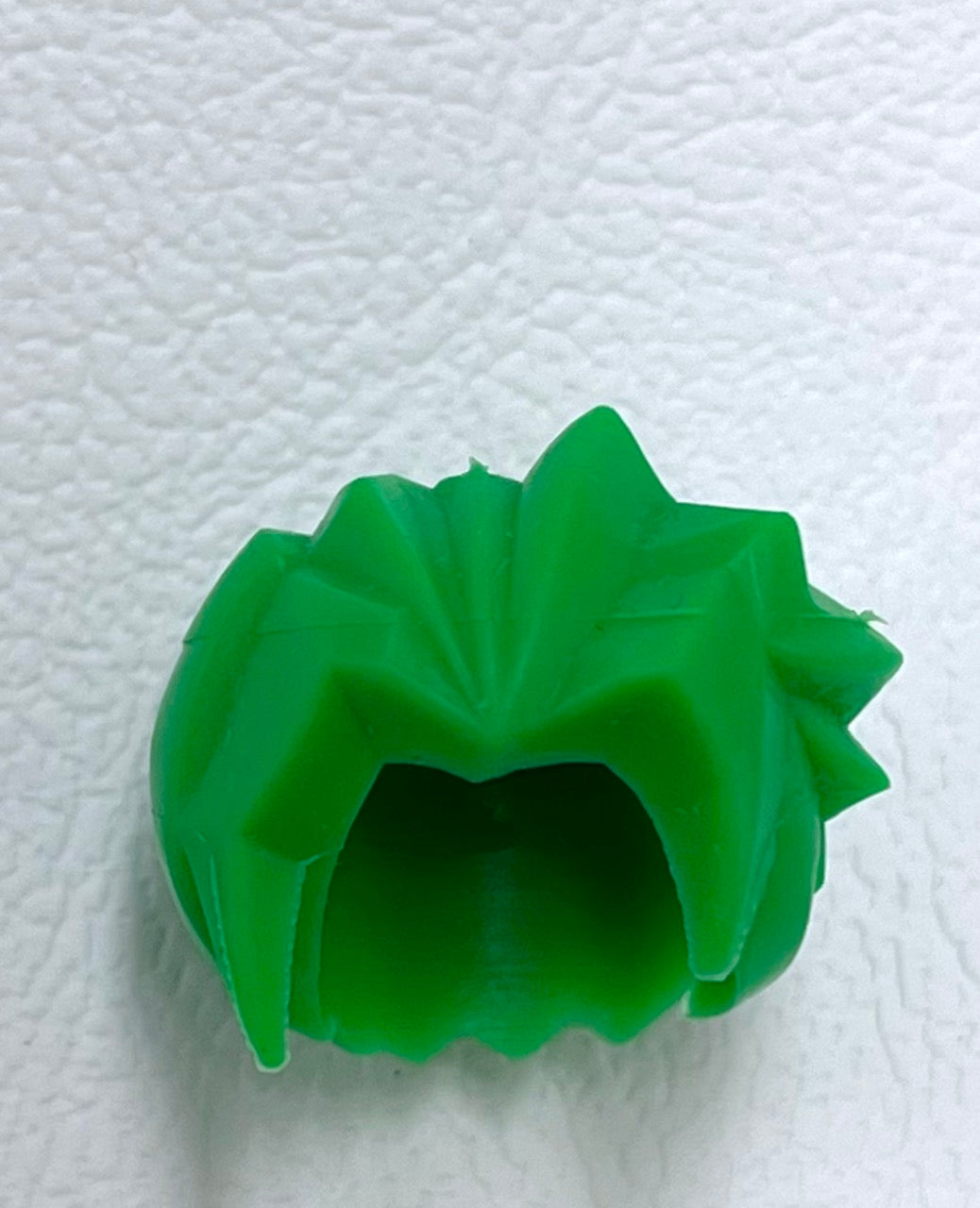 LEGO Bright Green Rubber Hair Piece - Exo Force - Market Street Modular