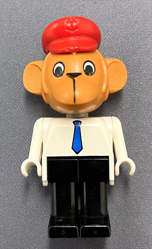 LEGO Fabuland Vintage Mike Monkey Chauffeur Minifigure