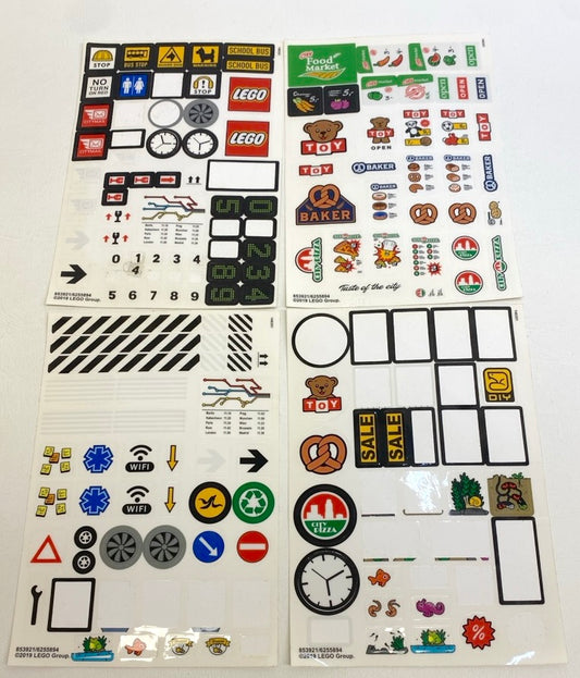 LEGO City Sticker Fun Pack "Brick Stickers"