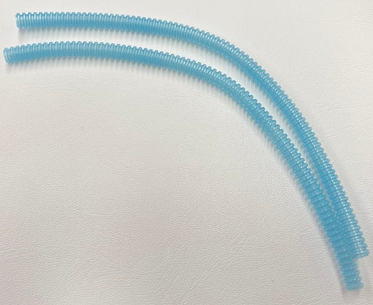 LEGO Technic / Star Wars Trans Light Blue Hose 7mm Ribbed 26L Pack of 2 - UCS Millennium Falcon