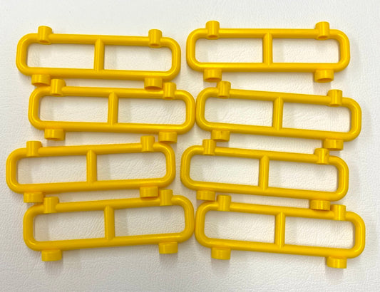 LEGO Yellow Fence Fun Pack - Bar 1x8x2 Pack of 8