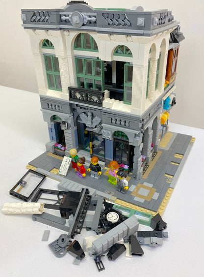 LEGO Creator Brick Bank Modular Building Set #10251 - As Pictured - Includes Instructions and Minifigures