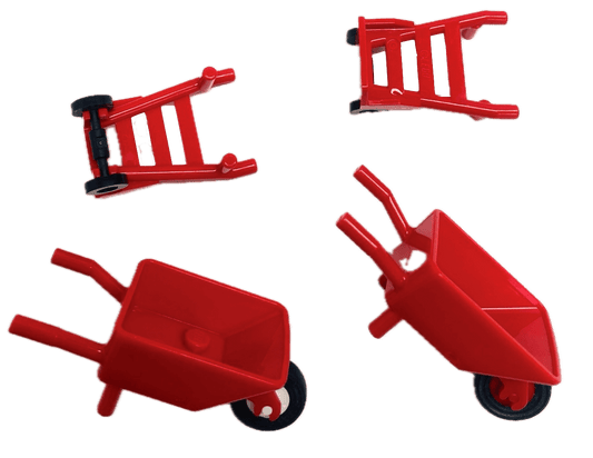 LEGO Minifigure Hand Truck / Trolley And Wheelbarrow Fun Pack