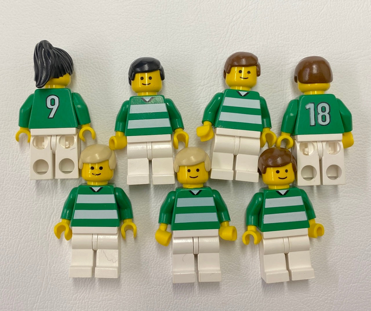 LEGO Minifigure Fun Pack - Green Football / Soccer Team