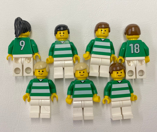 LEGO Minifigure Fun Pack - Green Football / Soccer Team
