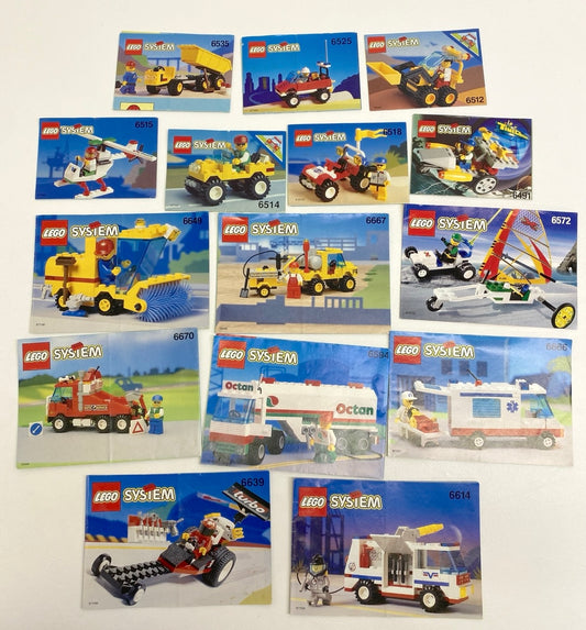 LEGO City / Town Vintage Instructions Fun Pack
