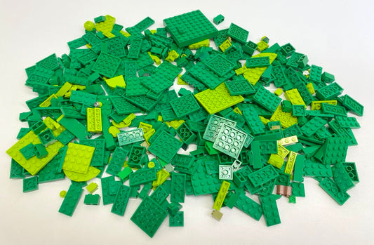 LEGO Shades of Green Fun Pack Mixed Pieces Bricks Plates Slopes and More