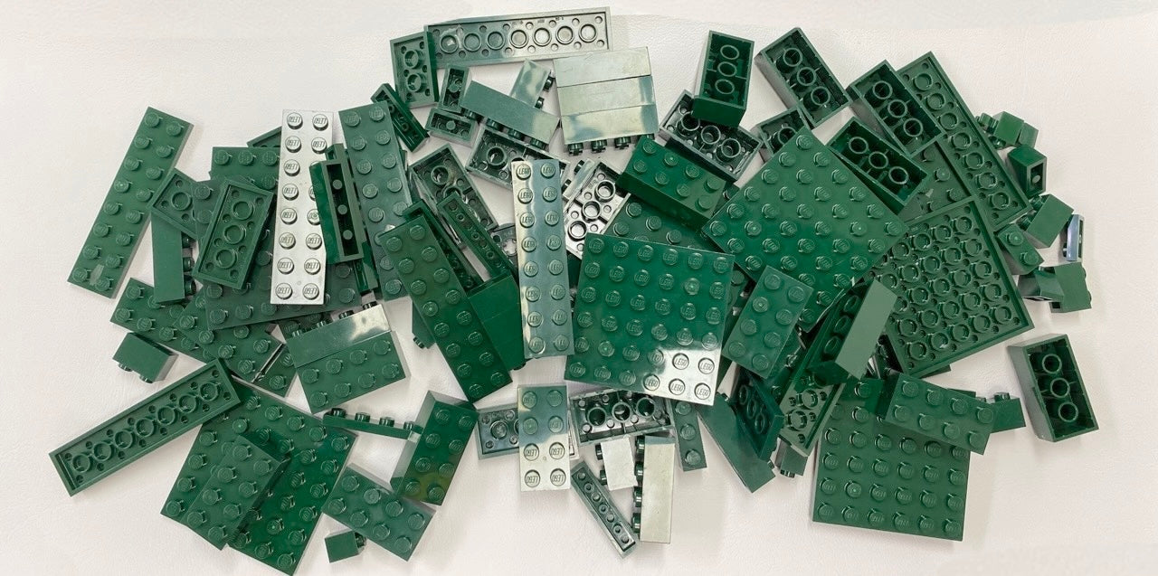 LEGO Dark Green Fun Pack Mixed Pieces