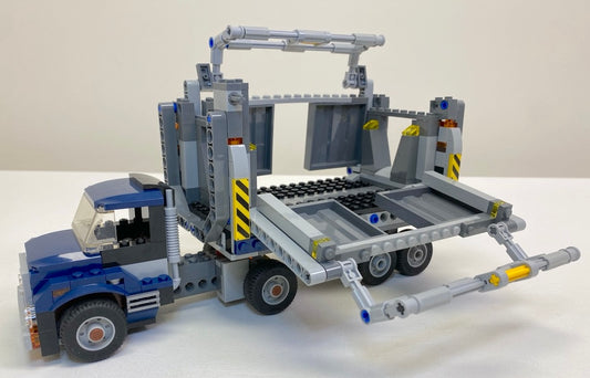 LEGO Jurassic World Truck and Trailer from Set #75933 T Rex Transport - As Pictured